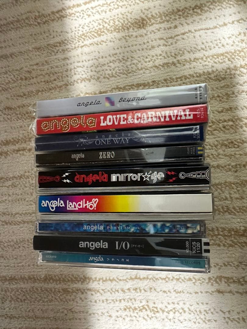 angela アルバムセット（1st〜9th）