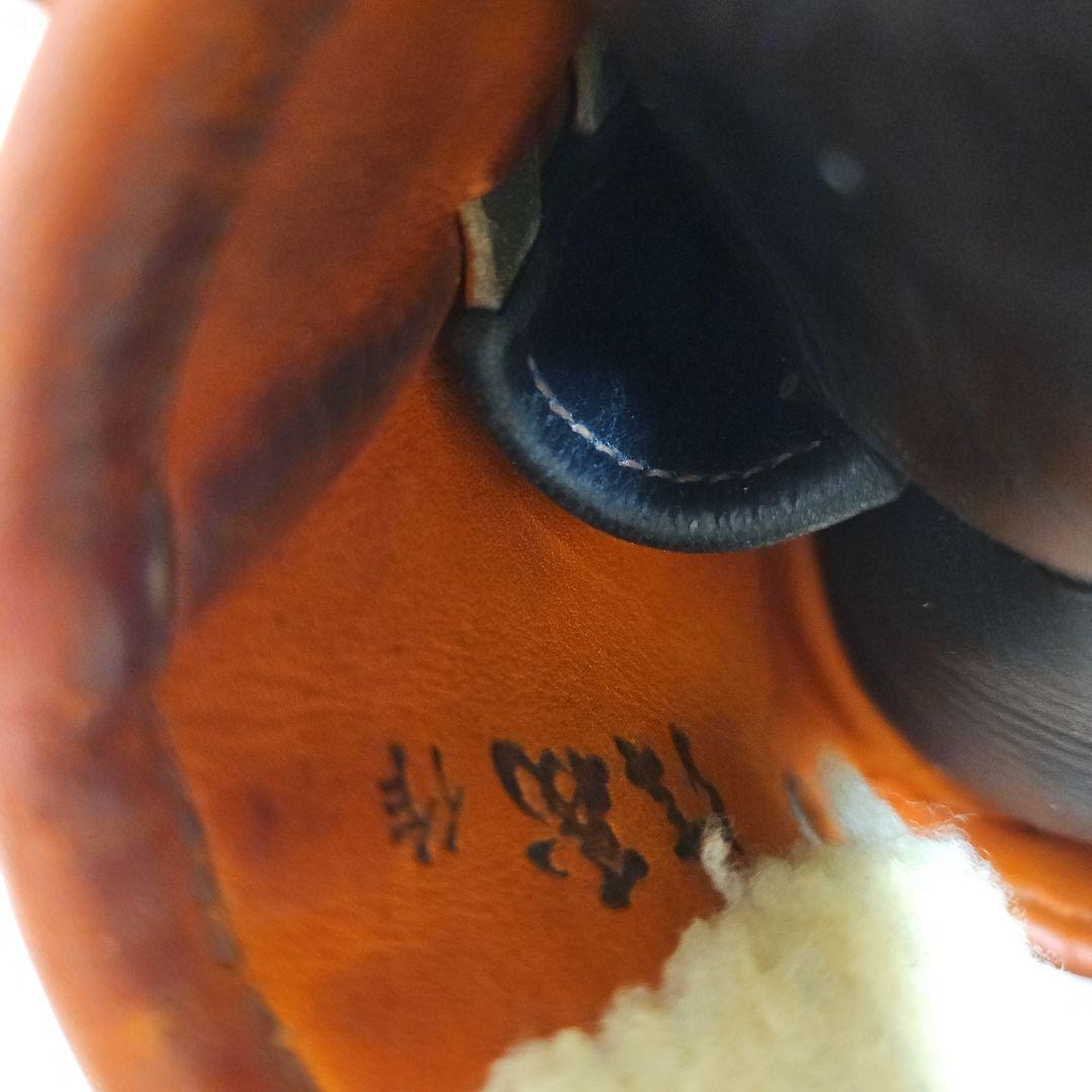 希少！信義作刻印入りビッグMミズノプロオーダー外野手用