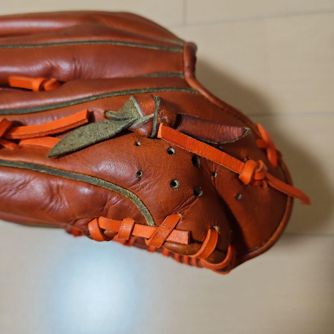 希少！信義作刻印入りビッグMミズノプロオーダー外野手用