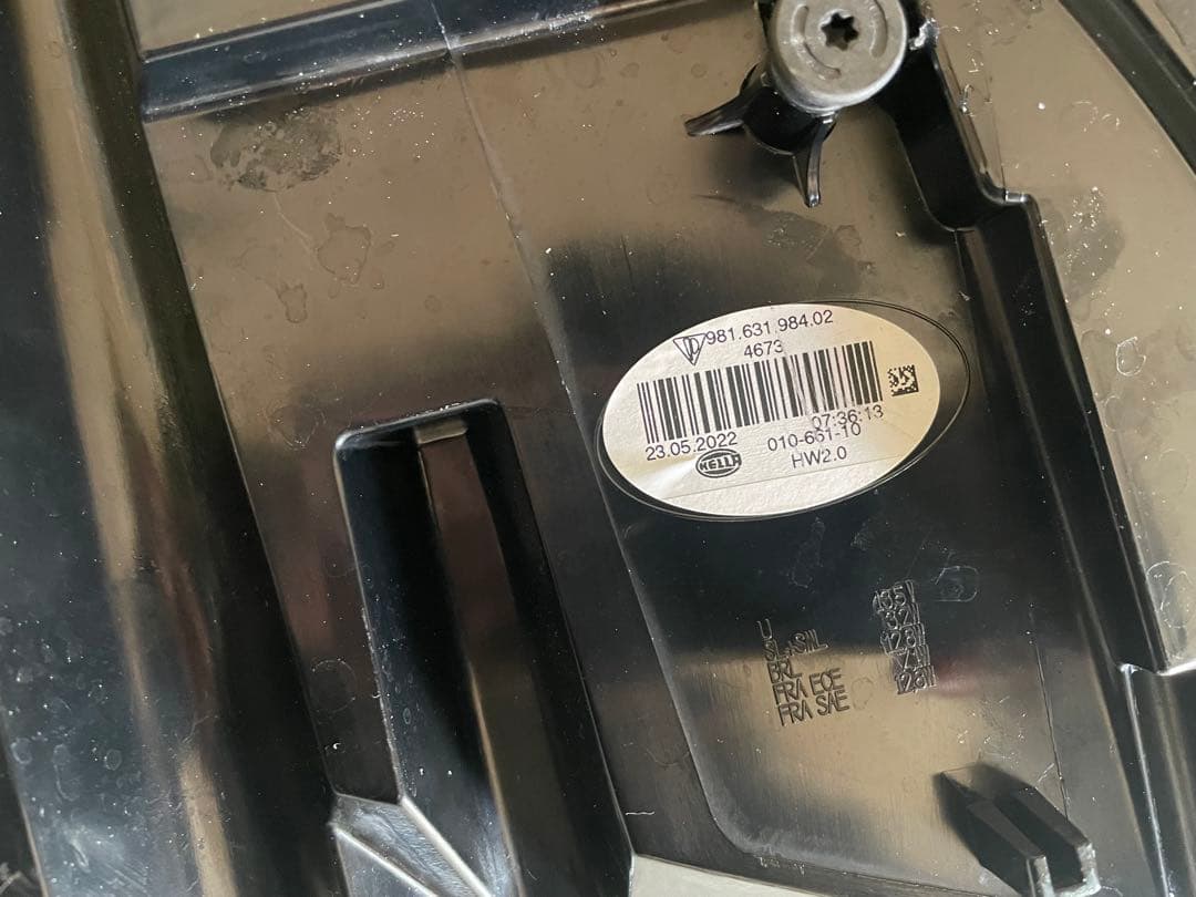 ポルシェ 981 ティンテッドルック テール ライト