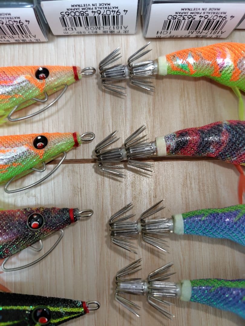 デュエル　マグQタングステン　イージーQ各種セット　パタパタ　エギセット