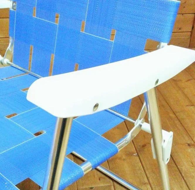 新品★バスプロ★クラシックローンチェア（送料無料）ブルー×ホワイト