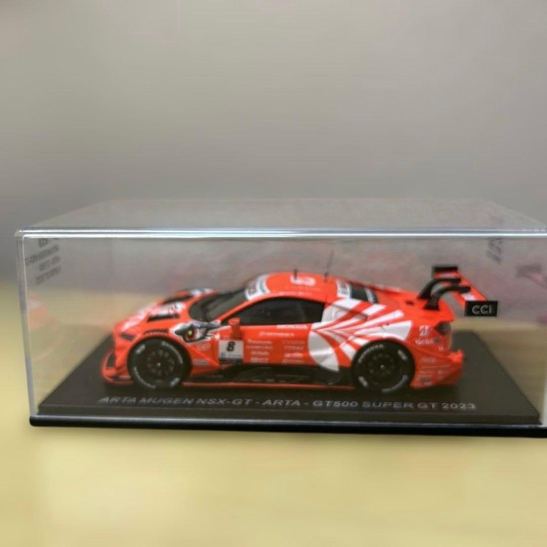 美品ARTA 無限NSX-GT 1/64 8 2023 GT500 日本限定