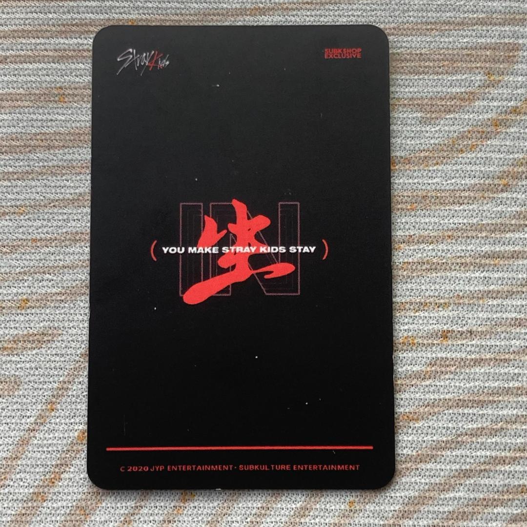 Stray Kids ヒョンジン IN生 subk スキズ トレカ