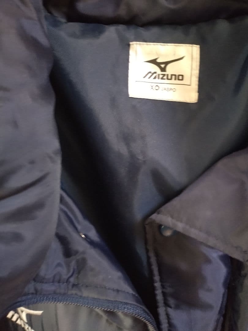 Mizuno ネイビー ベンチコート XO 美品