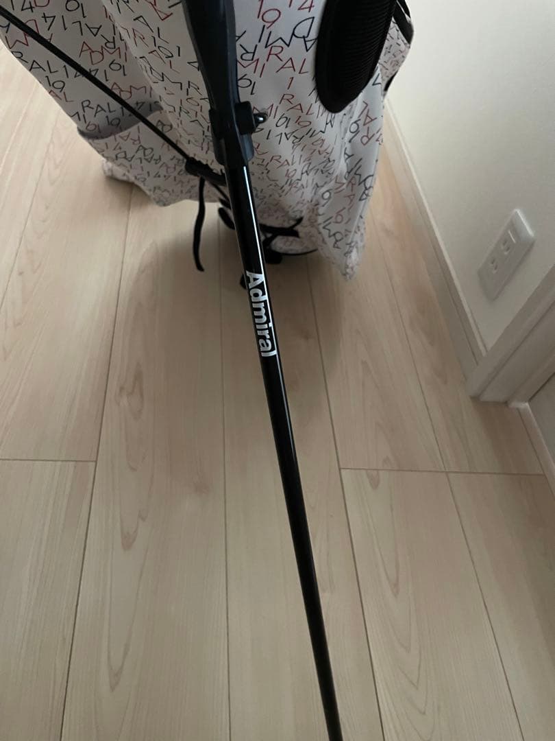 Admiral キャディバッグ ホワイトセット