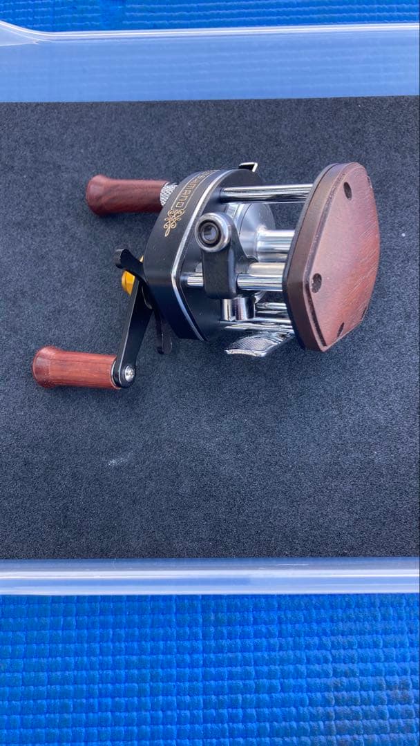 シマノ　バンタム10SG ウッドカバー　ウッドハンドル4ベアリング仕様