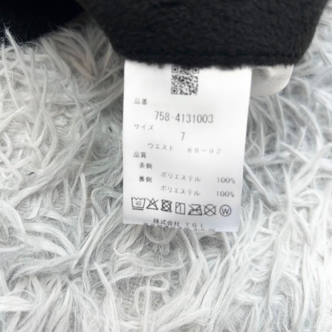 新品　マスターバニーエディション　パンツ　ストレッチ　起毛　ブラック　サイズ7