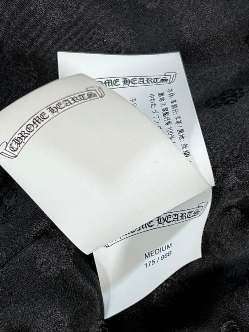 ✨クロムハーツ✨STIFF レザーベスト