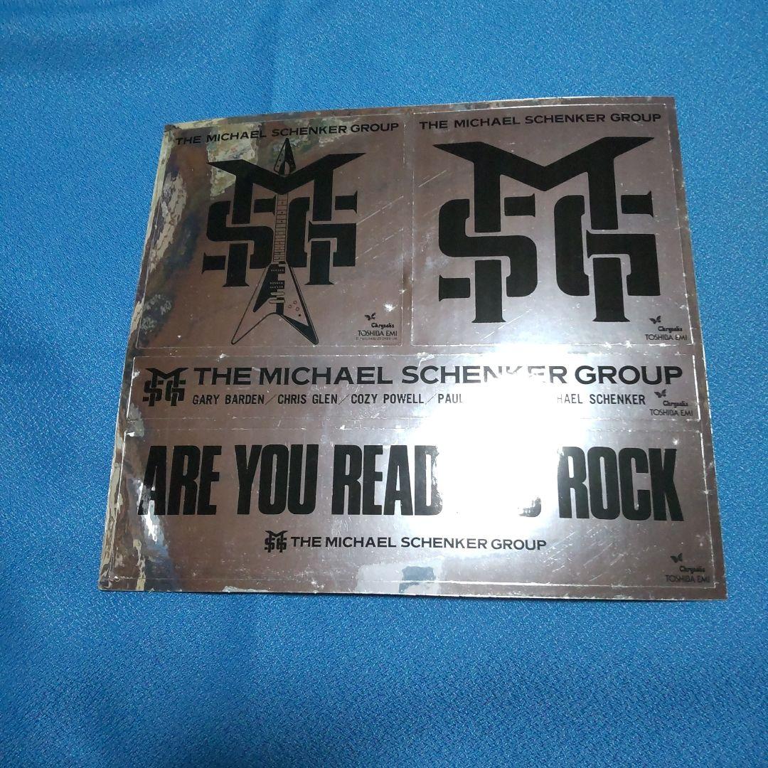 帯▪メタルステッカー付き　ザ・マイケル・シェンカー・グループ/神話 　LP
