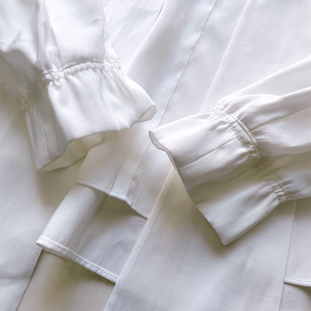 INDIVI✨【2点セット／UVケア】ツイードジレ＆ボウタイブラウス カセット服