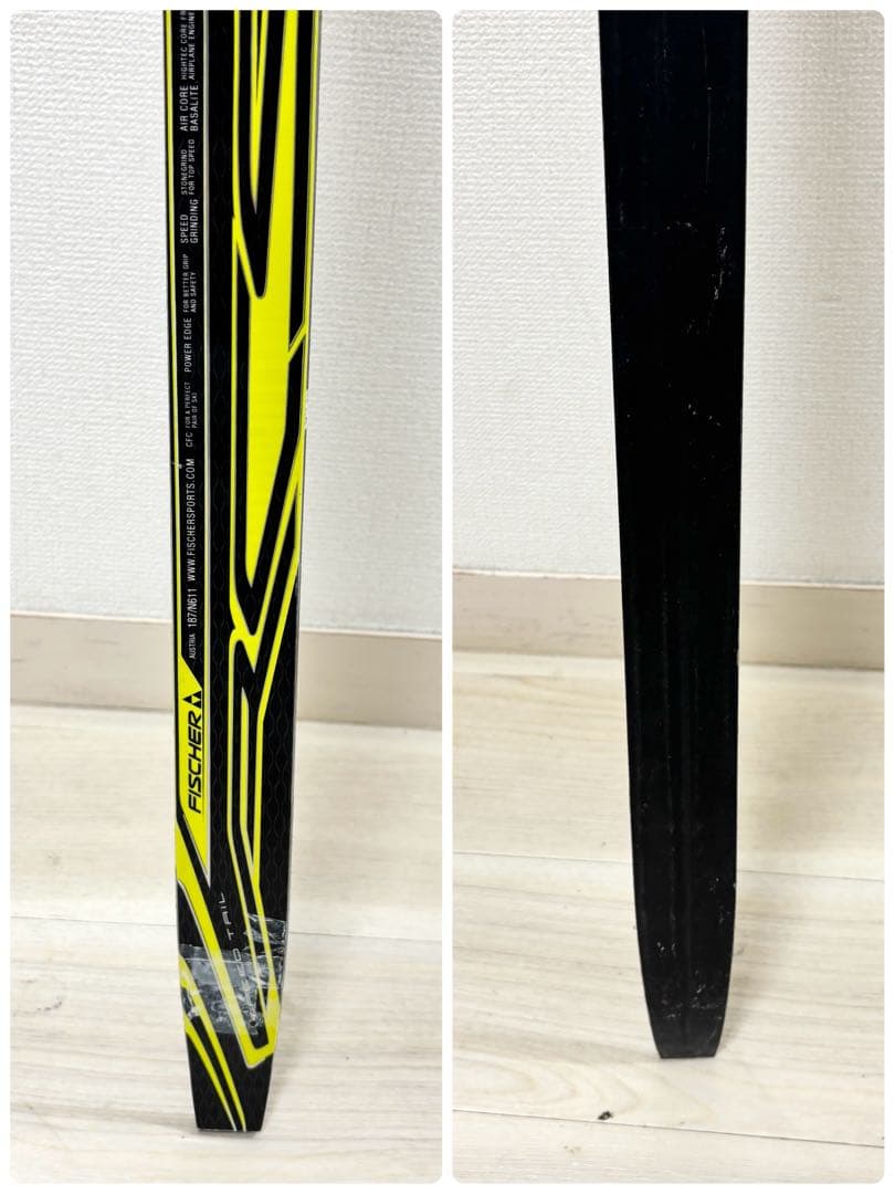 FISCHER RCS CLASSIC 187cm ジュニア用　クロンカントリー