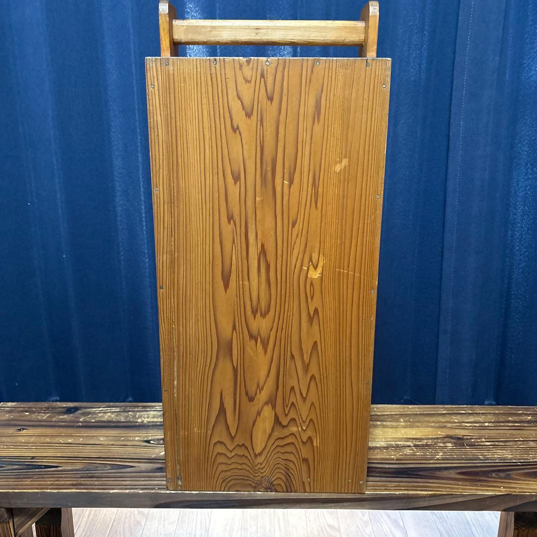 昭和レトロ 木製 おかもち 出前 ヴィンテージ