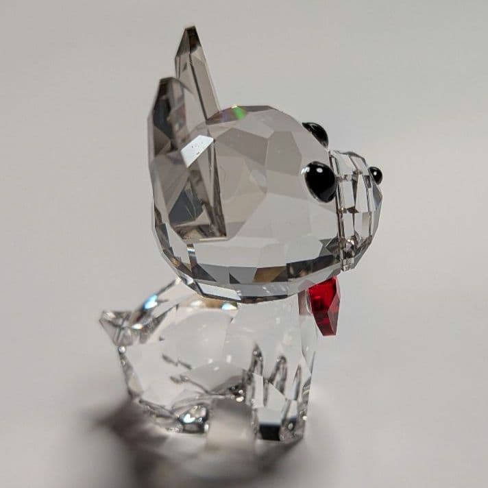 【匿名配送】スワロフスキー フレンチブルドッグ 置物 未使用 美品 即購入可