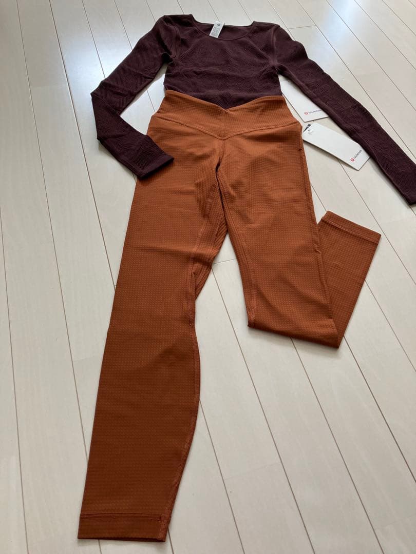 新品　ルルレモン　レギンス　XS ヨガ　ホットヨガ　ピラティス