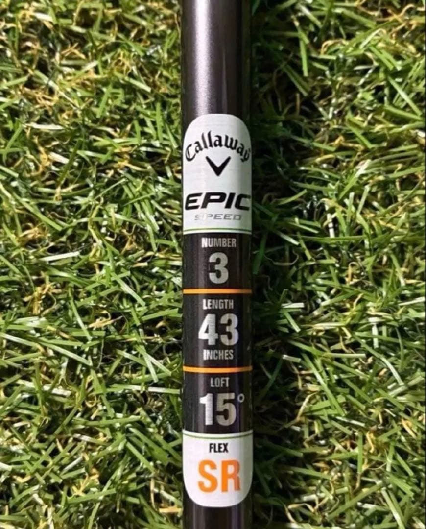 新品未使用品　キャロウェイ　EPIC SPEED 3W レフティ
