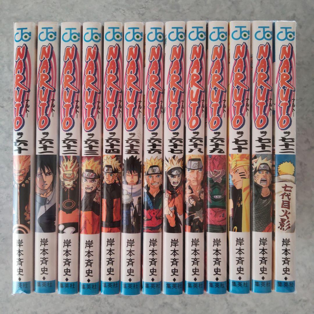 良品 NARUTO ナルト 全巻 全72巻完結セット + 外伝 岸本斉史