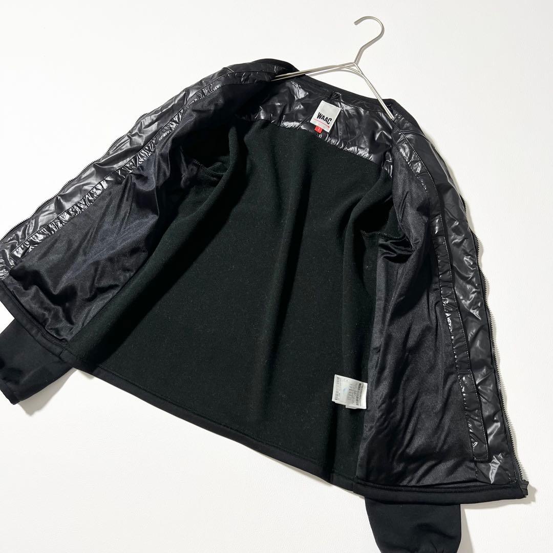 3373【美品】WAAC　中綿ジャケット ライナー脱着可能 黒　L