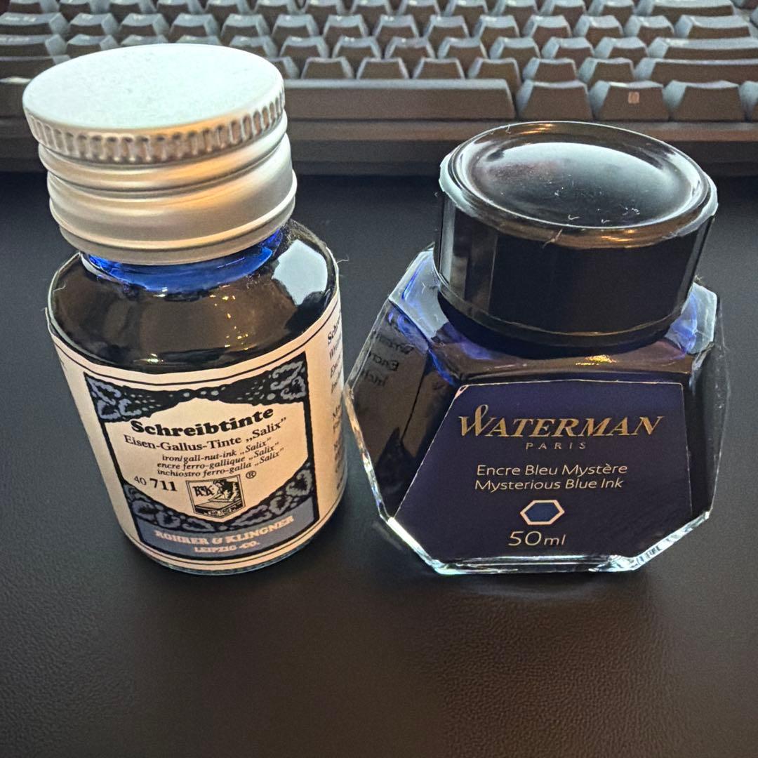 【訳あり】WATERMAN万年筆 18K エキスパート エッセンシャル ブラック