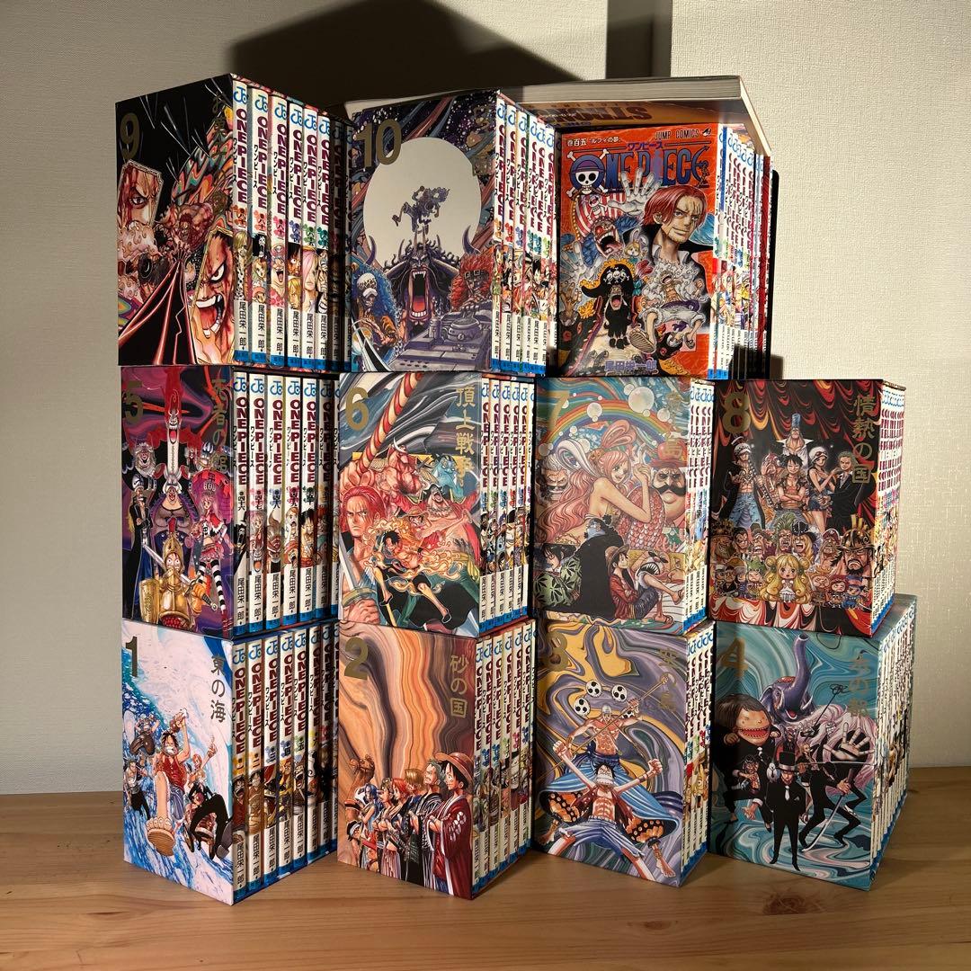 ONEPIECE 1~110巻＋4冊 エピソードBOX付き