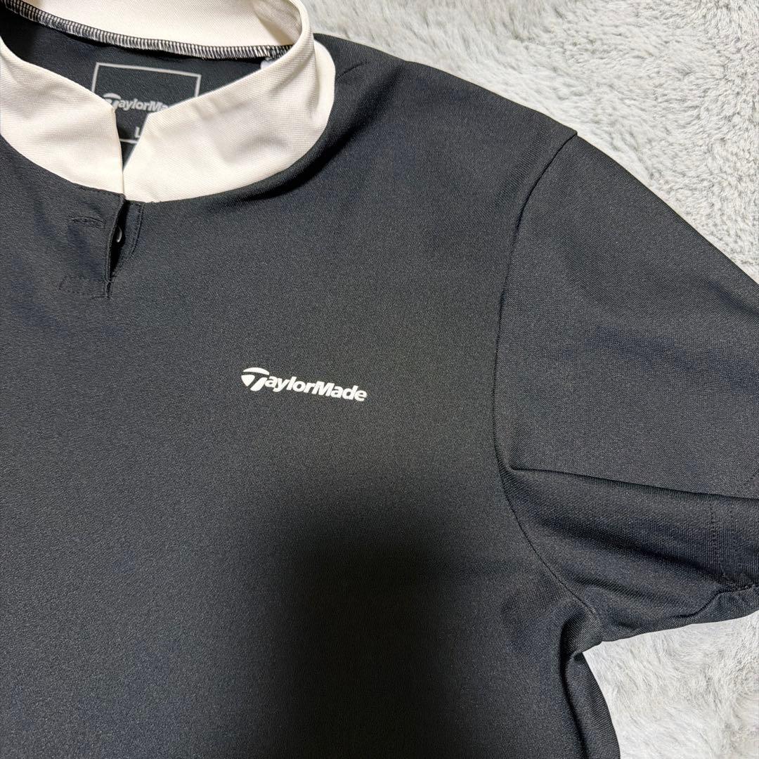 【美品】TaylorMade レディースポロシャツ L ブラック
