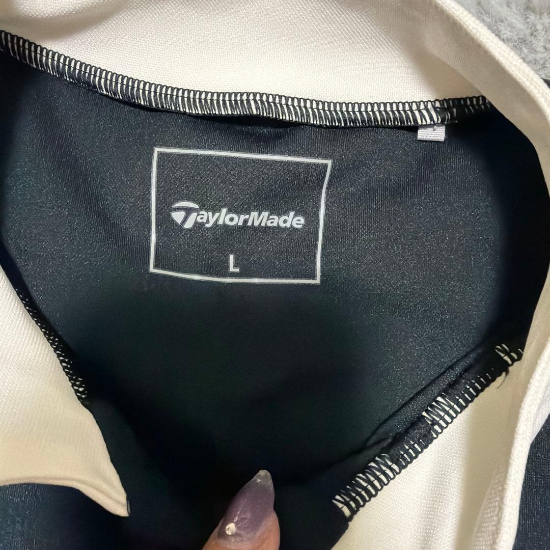 【美品】TaylorMade レディースポロシャツ L ブラック