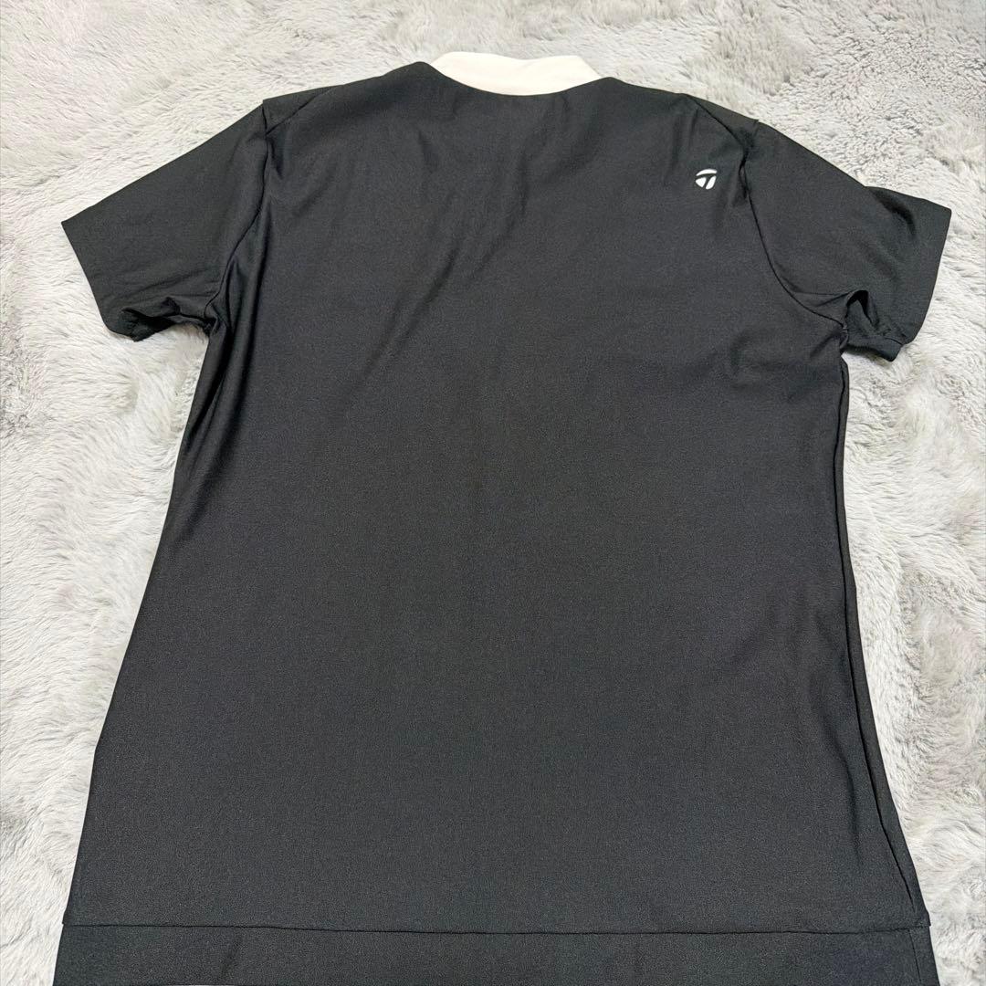 【美品】TaylorMade レディースポロシャツ L ブラック