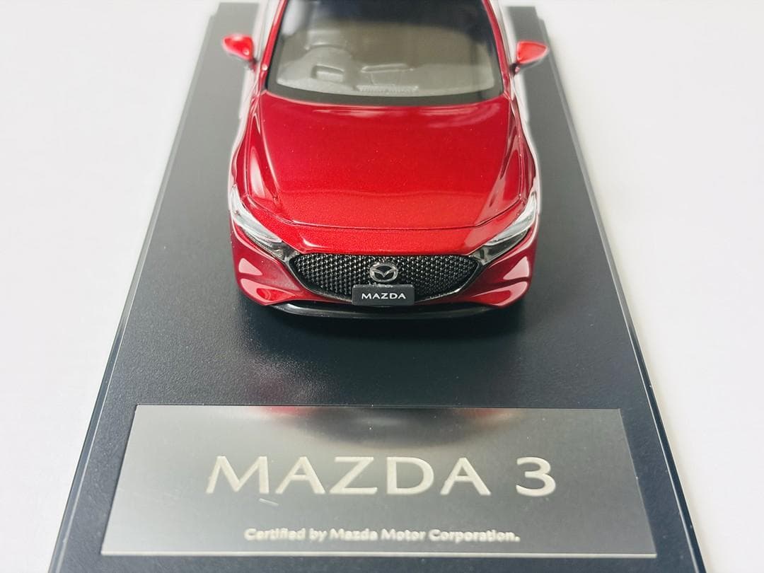 Mazda3 ミニカー モデルカー 1/43 100周年限定モデル