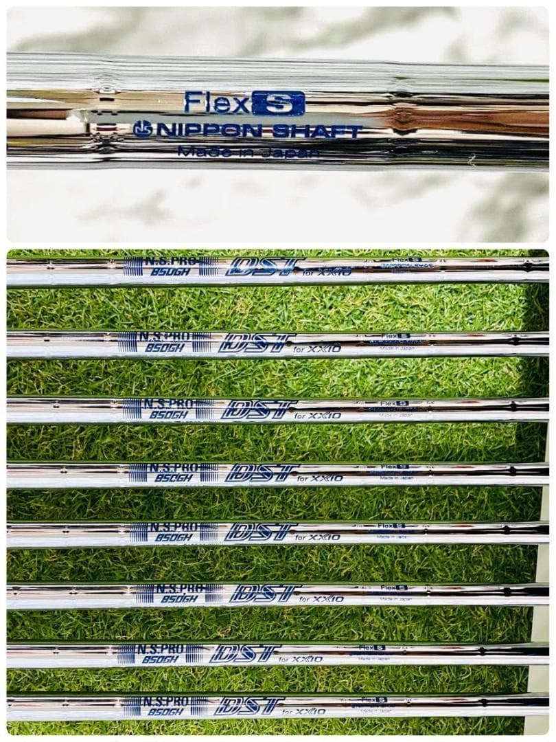 【良品】豪華8本 12代目ゼクシオ XXIO12 メンズアイアンセット スチール