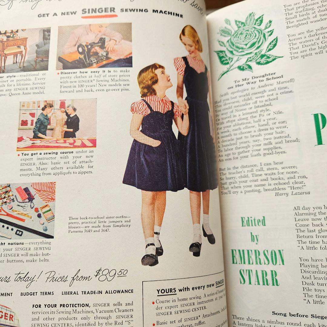 ビンテージ本　good housekeeping