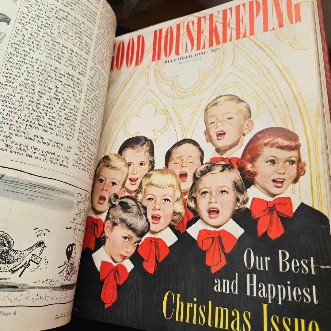 ビンテージ本　good housekeeping