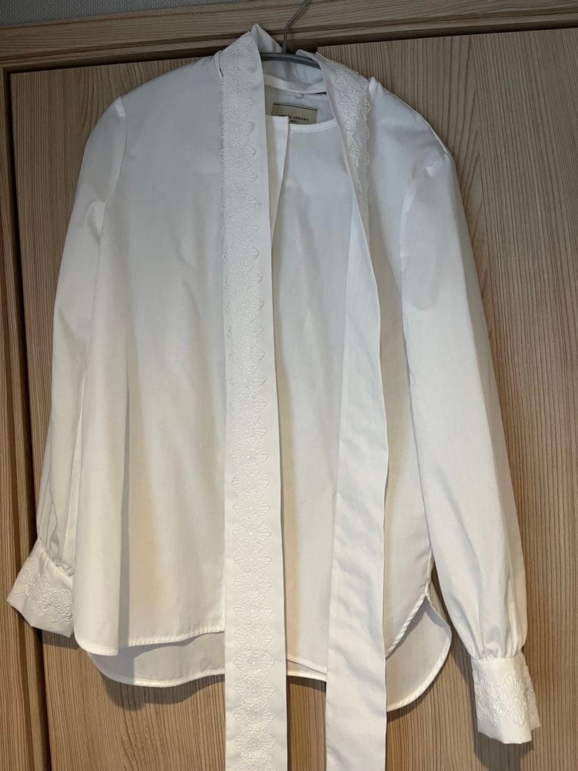 ユナイテッドアローズレースボウタイブラウス