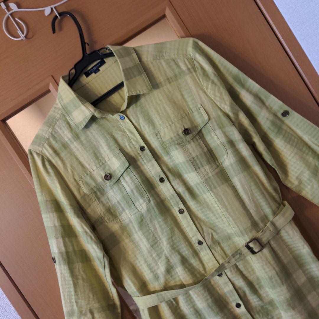 バーバリー　チュニック　シャツ　　Burberry チェックシャツ