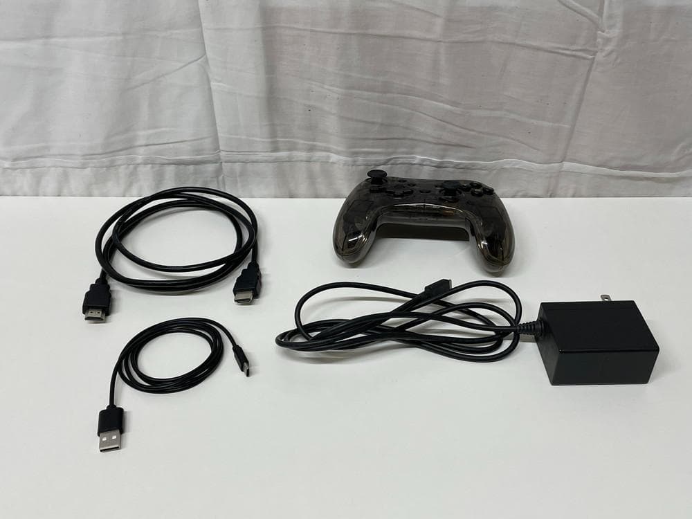 ◆Nintendo Switch任天堂スイッチ 赤青本体プロコン付き　08198