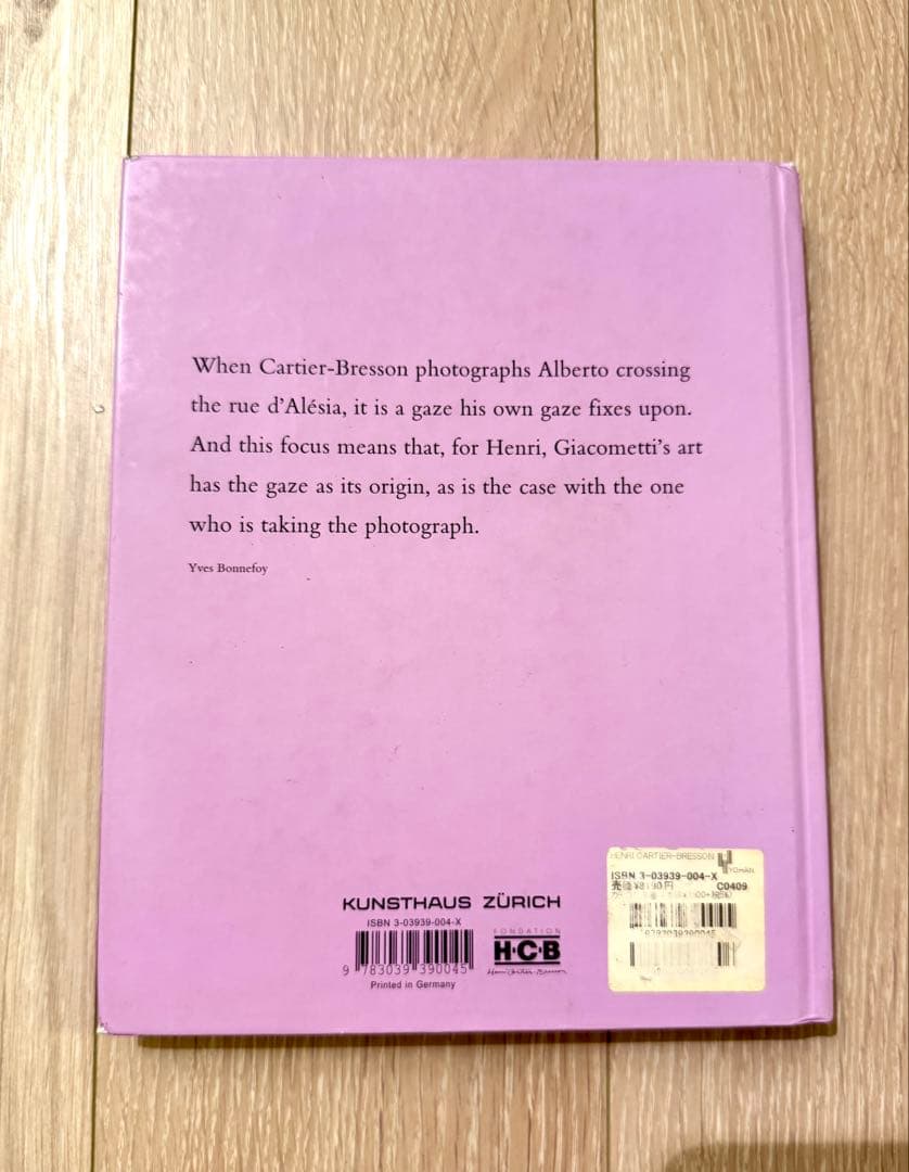 アルベルト ジャコメッティ　o Giacometti 作品集