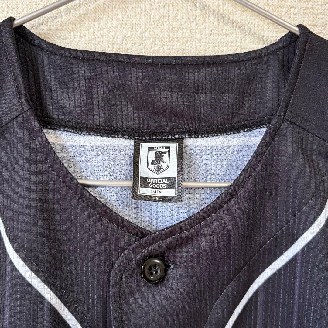 サッカー日本代表　100周年記念ベースボールシャツ
