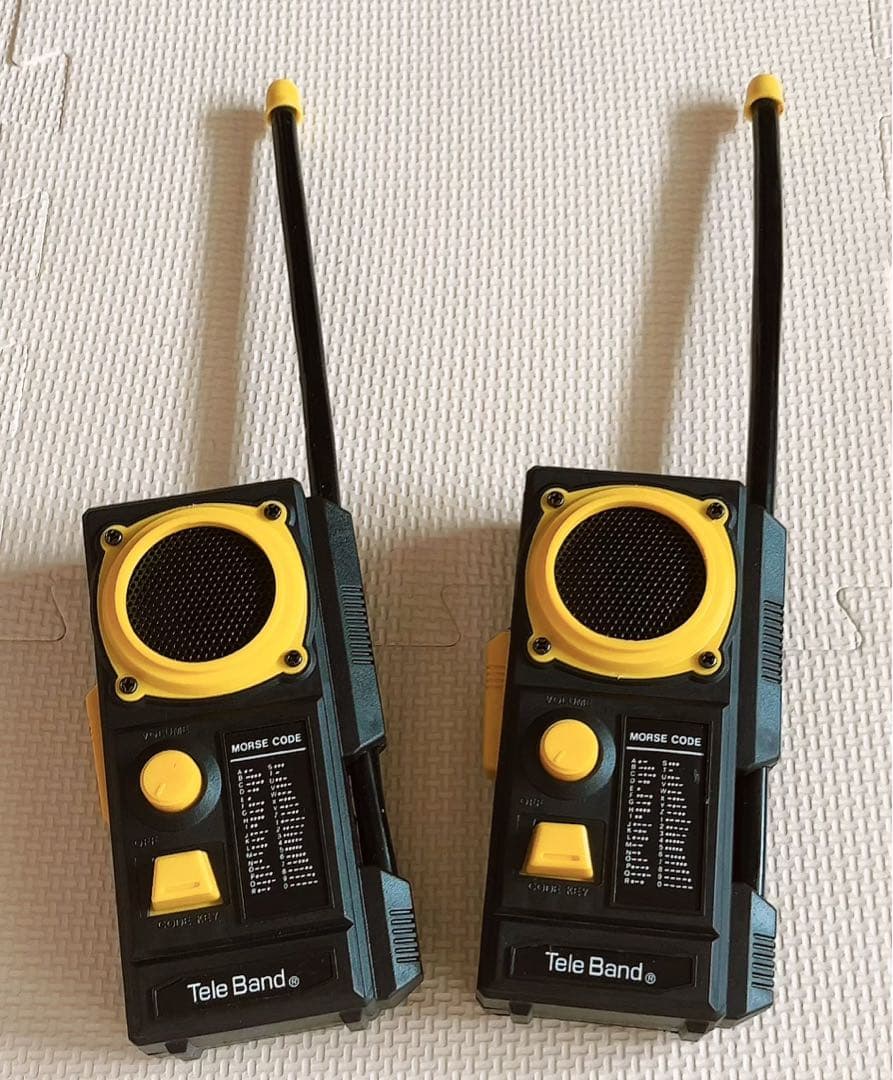 エ*ン様 昭和レトロなトランシーバー2台セット★