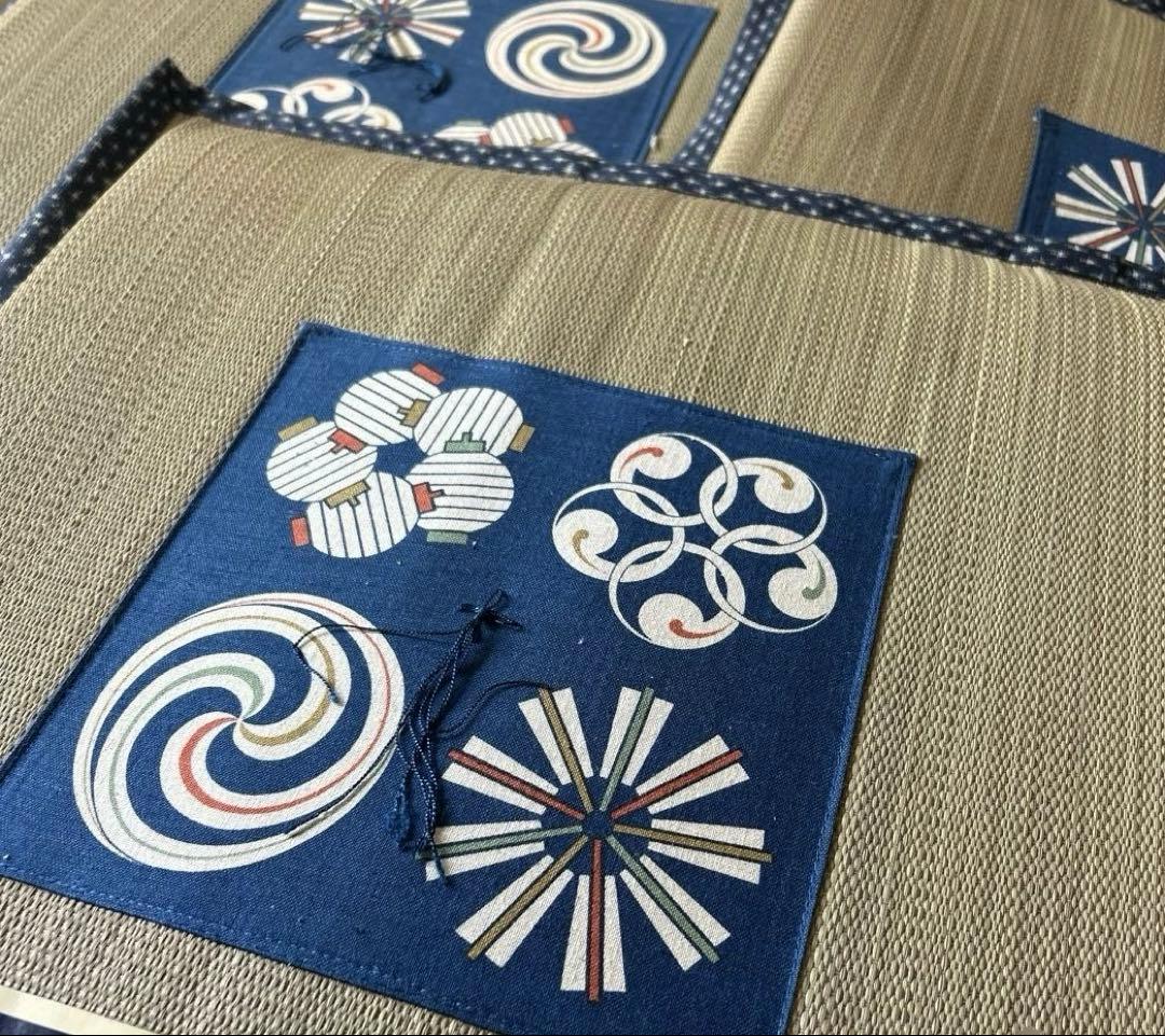 涼彩　井草座布団　5枚セット売り