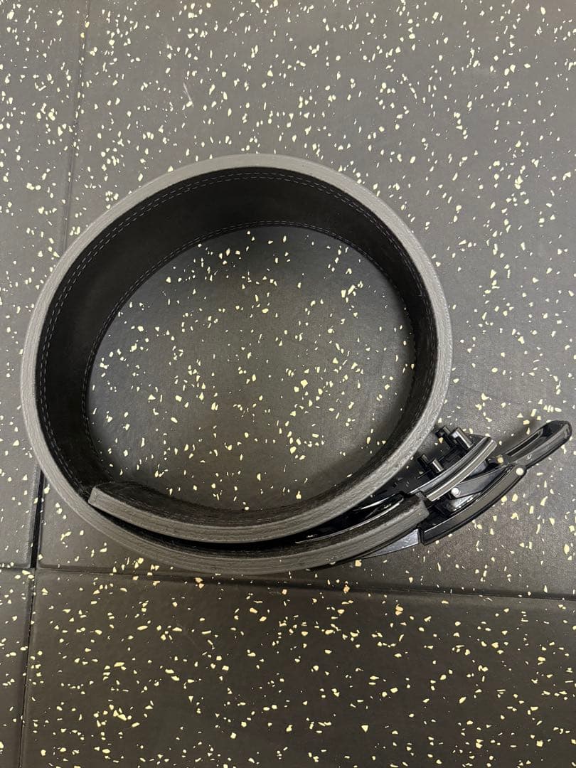 ［SBD］限定カラーForge パワーリフティングベルト10mmグレー Ｌサイズ