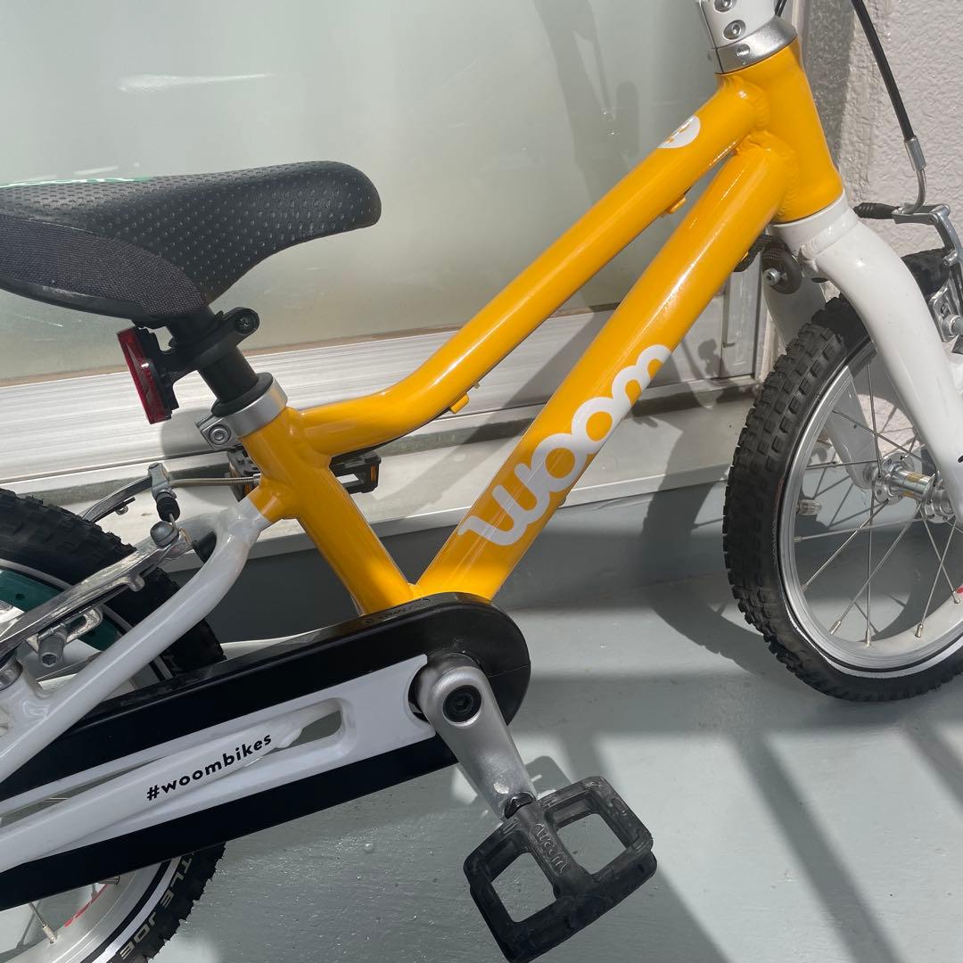 woom2 14インチ 子供用自転車　有名メーカー　スタンド付き　※訳あり！！
