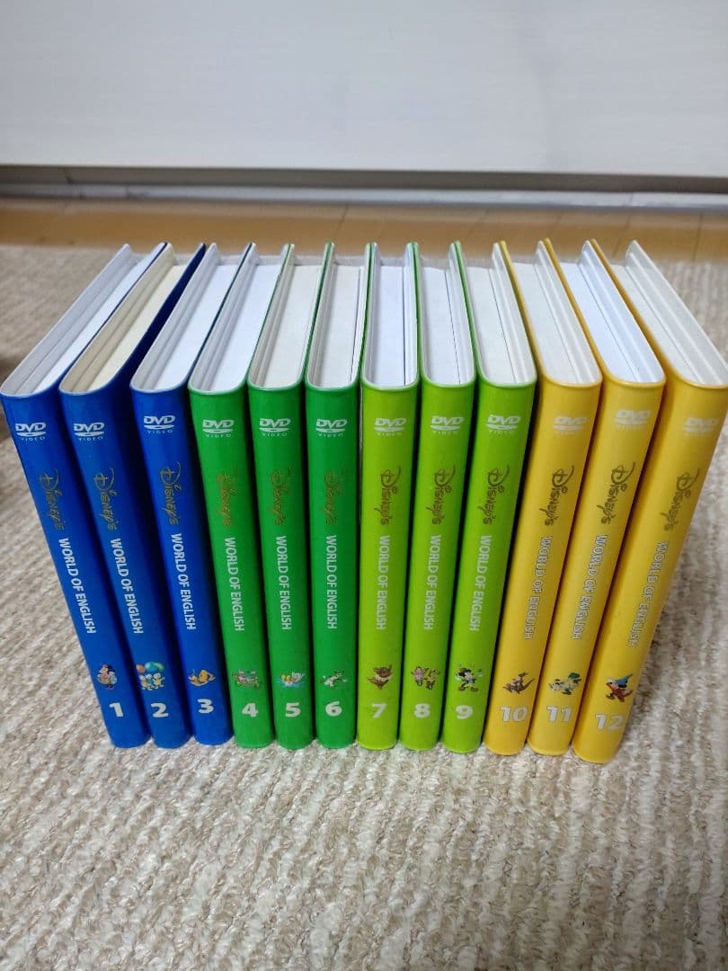 ディズニーワールドイングリッシュ　ストレートプレイ　全体12巻