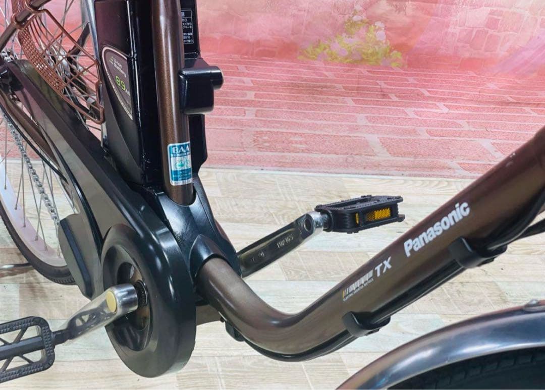K2442 電動自転車パナソニック ママチャリ 26インチ 送料無料