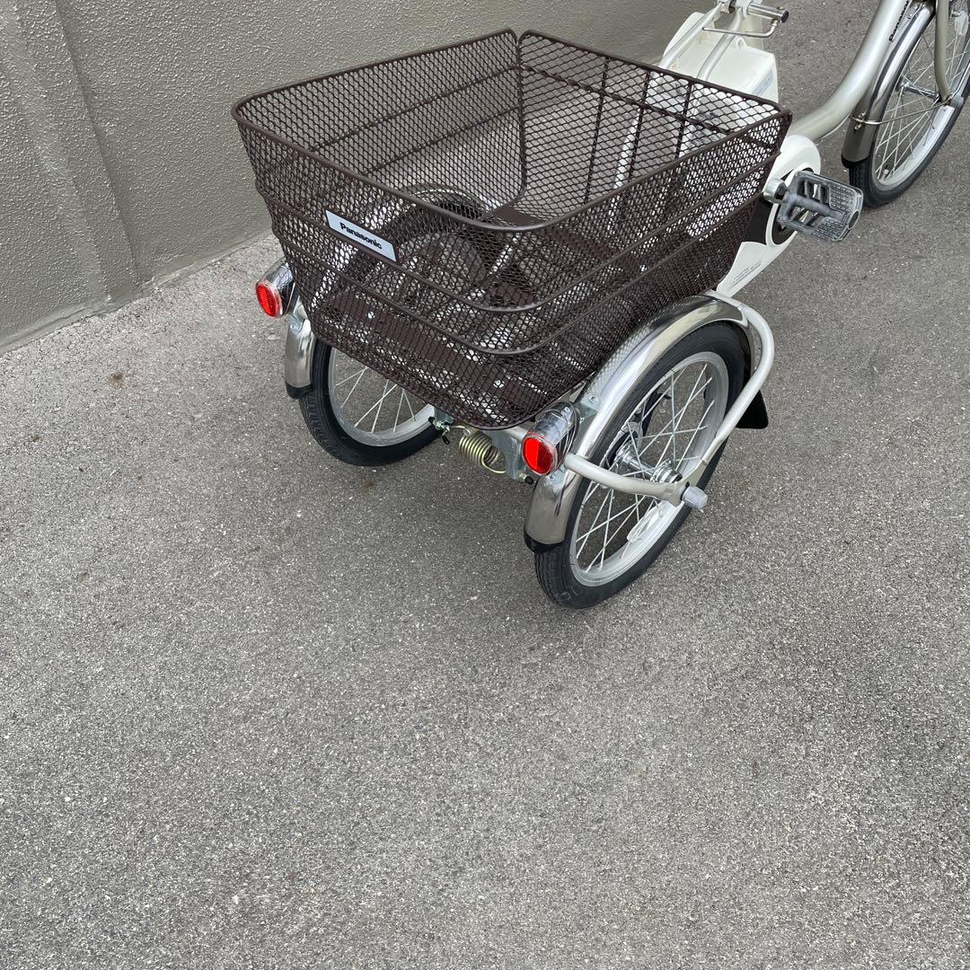 パナソニック三輪車 電動アシスト三輪車 美品【引き取り限定】