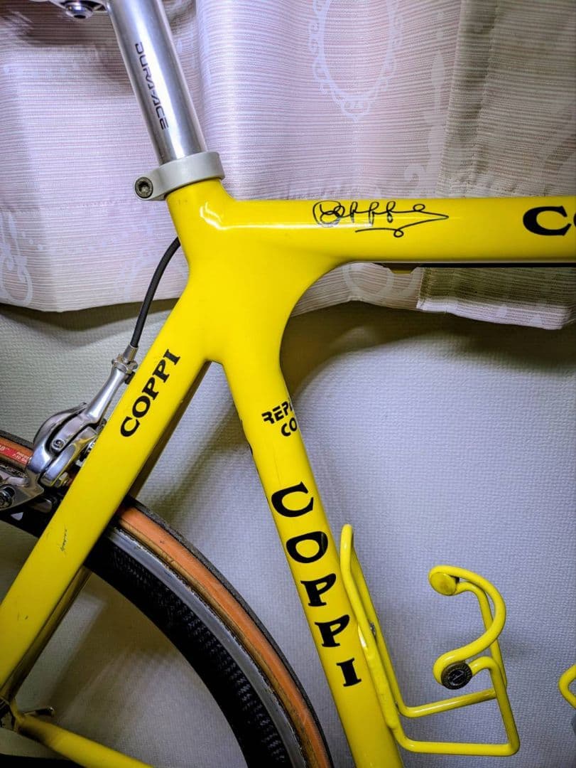 『引取希望』COPPI ALUMINIUM GALAXY イエローロードバイク