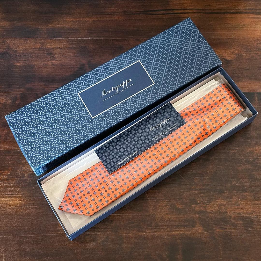 MONTEGRAPPA イタリア製ネクタイ【未使用】