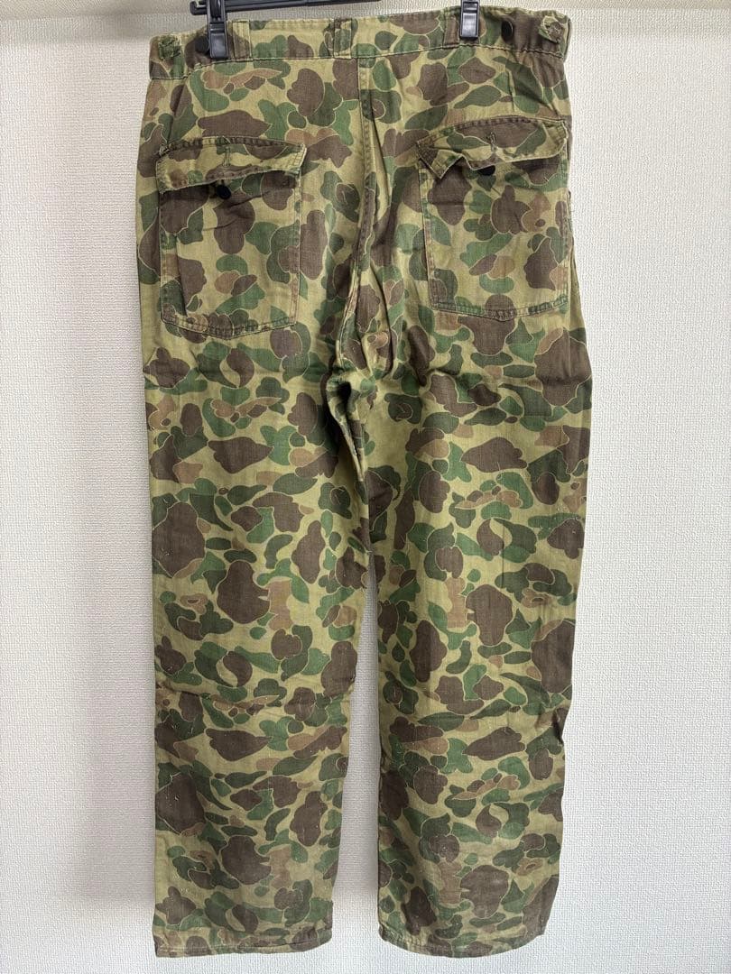 ビンテージ ダックハンターカモ ベイカーパンツ 迷彩