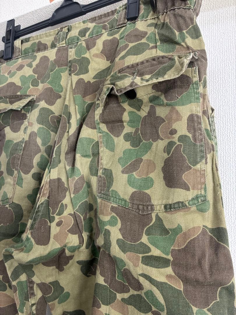 ビンテージ ダックハンターカモ ベイカーパンツ 迷彩