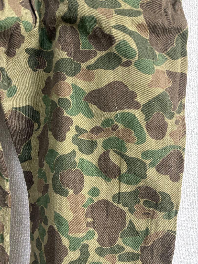 ビンテージ ダックハンターカモ ベイカーパンツ 迷彩