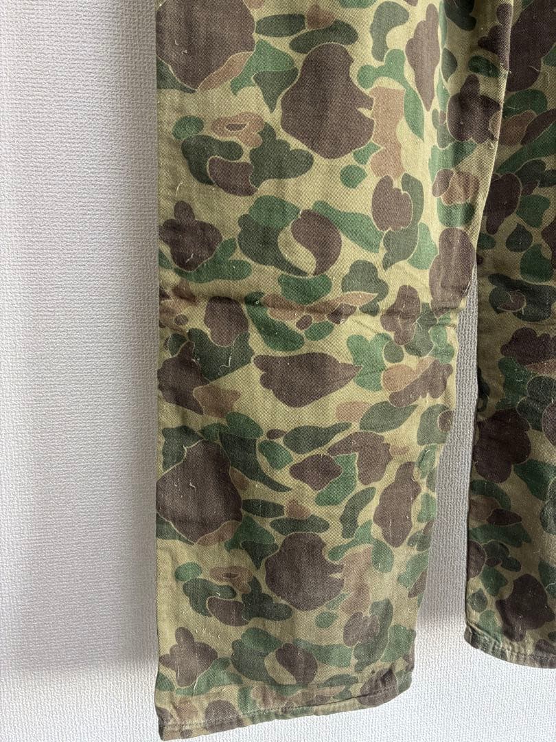 ビンテージ ダックハンターカモ ベイカーパンツ 迷彩