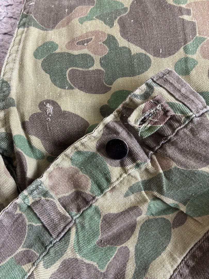 ビンテージ ダックハンターカモ ベイカーパンツ 迷彩